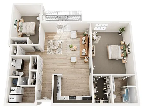 Floor plan 2H