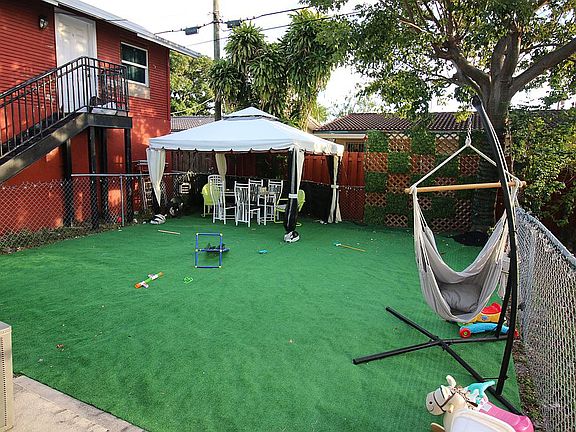 Backyard for unit - 2168 A.