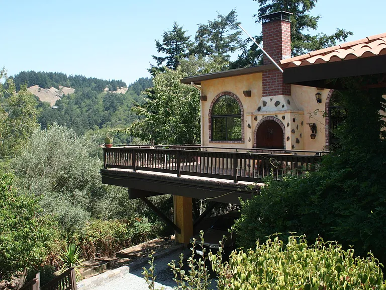 view from pool deck