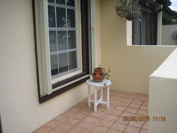 Front porch, shutters