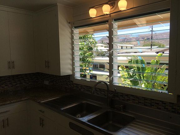 Diamond Head View from Kitchen