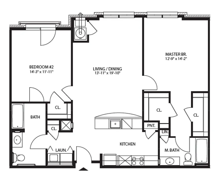 Floor plan B3R