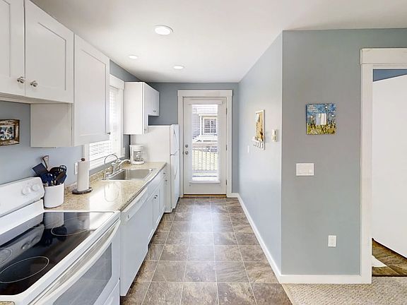 Galley style kitchen