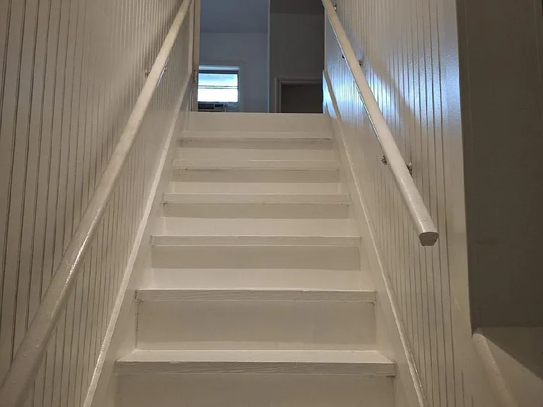 Stairway to upstairs bedroom