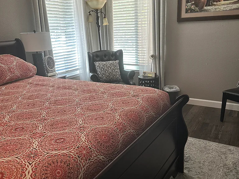 complete with ceiling light and multi-speed ceiling fan and