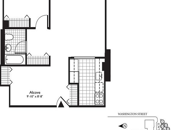 2nd image of 1 West St APT 3009