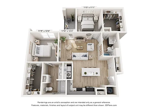 Floor plan The Shellkeeper