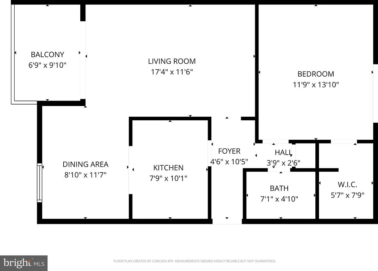 1 bed, 734 sqft, $1,675 — Photo 2