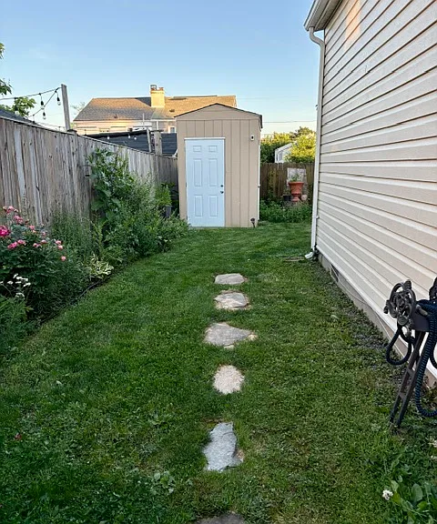 Backyard and Shed