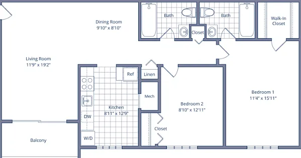 Bel Air - 2b 2b 924sqft B6 Bel Air - 2b 2b 924sqft B6