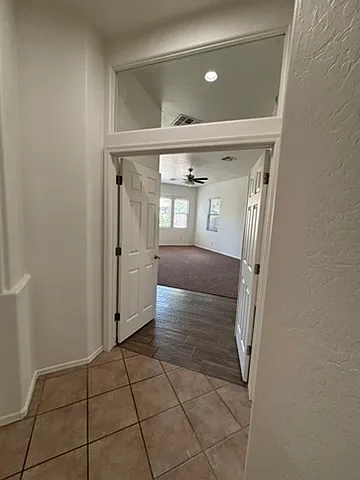 Master bedroom entry double door