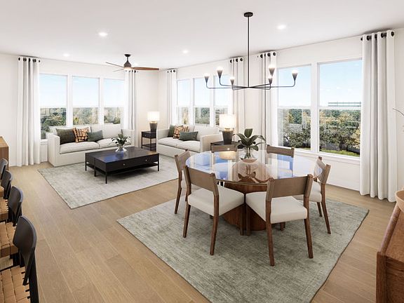 Open Concept Living, Great for Entertaining Family and Friends.