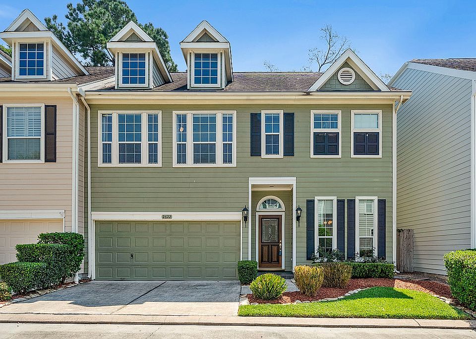Large, two-car garage 
