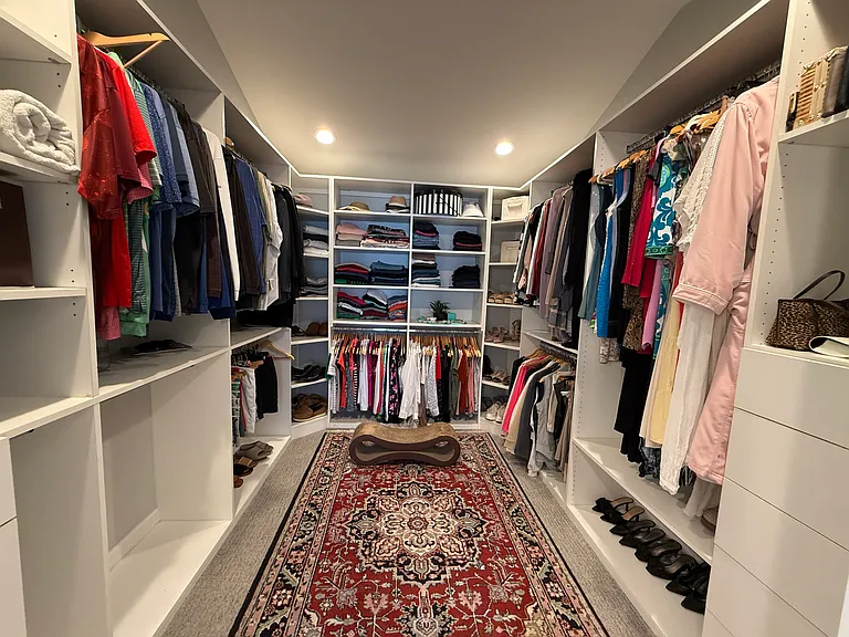 Primary Bedroom Walk in Closet