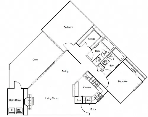 Floor plan B3