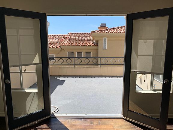 Large patio that is perfect for BBQ on the second floor