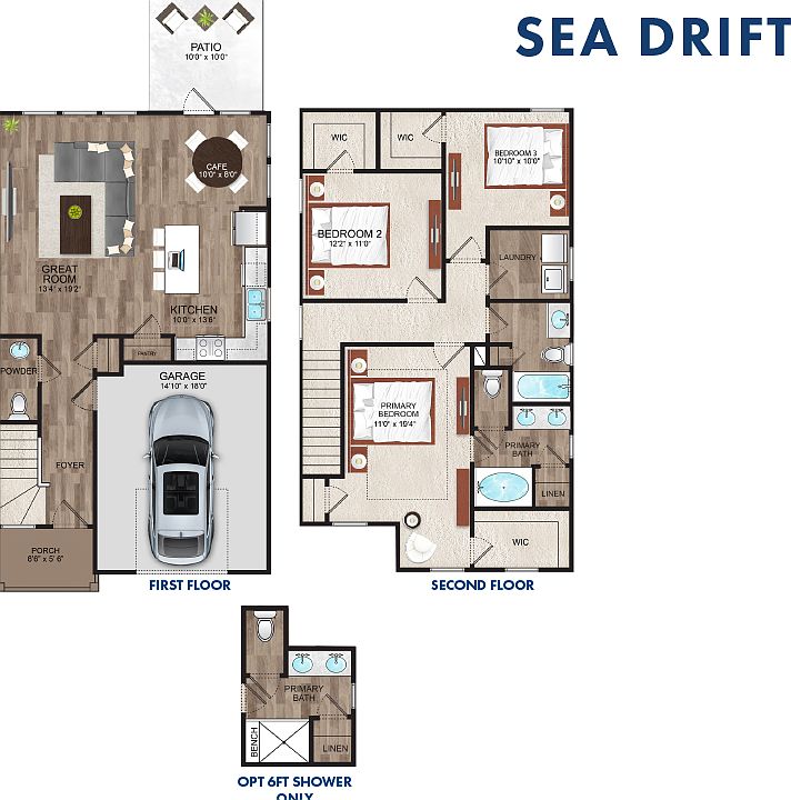 Sea Drift Plan, Millstone Landing, Hardeeville, SC 29927 Zillow