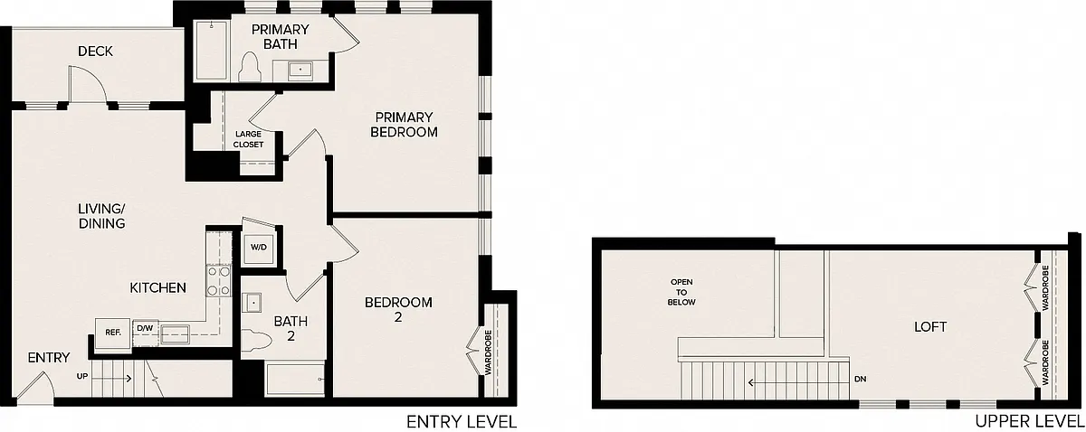 Floor plan 2K LOFT