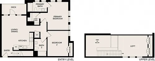 Floor plan 2K LOFT