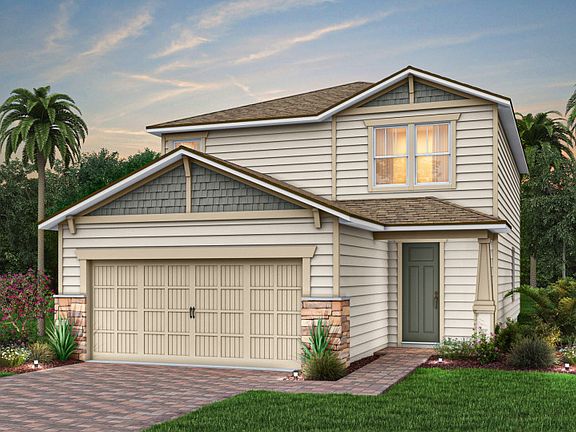 Craftsman with Stone Elevation C2 with Stone