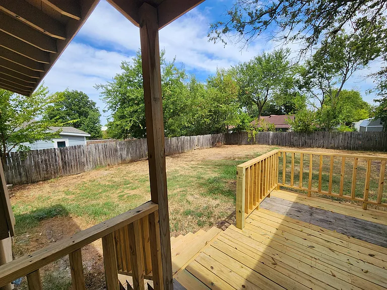 Back porch