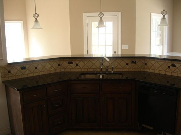 View of the Island from the Kitchen