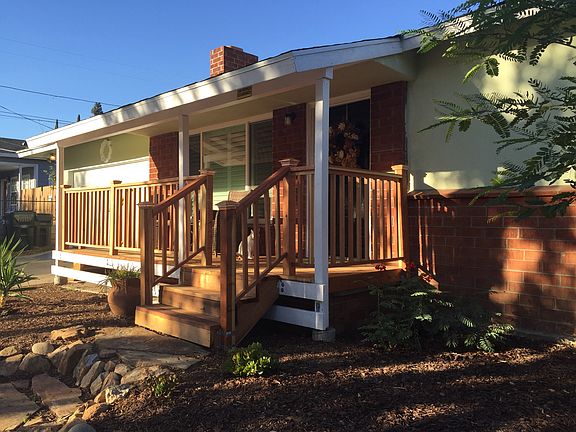 View from the sidewalk