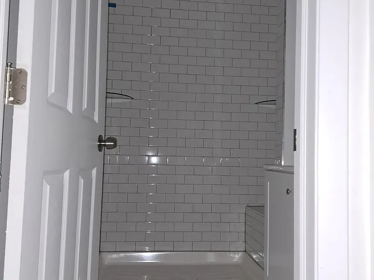 Renovated bathroom