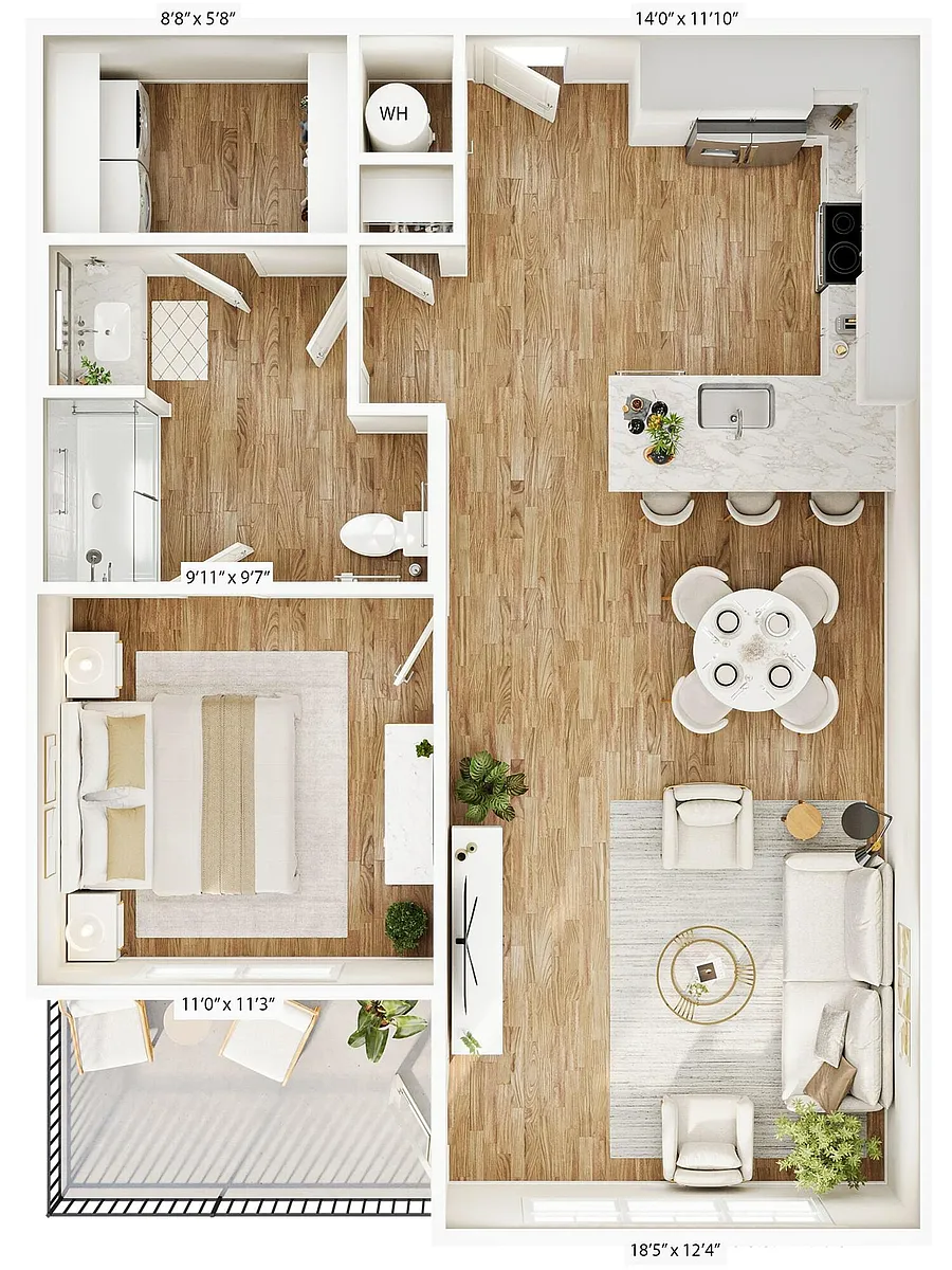 Floor plan A2