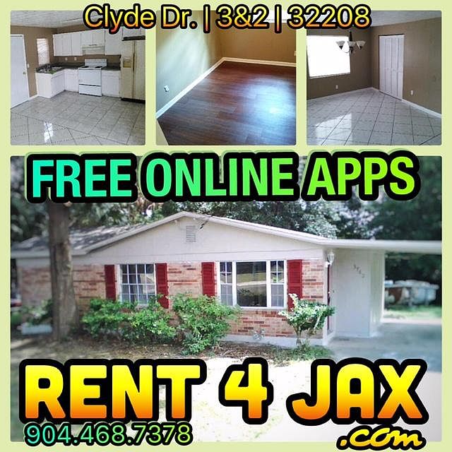 3726 Clyde Drive,  32209  SUBDIVISION: HARBOR VIEW 3 BEDROOM