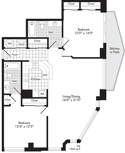 Floor plan Choptank