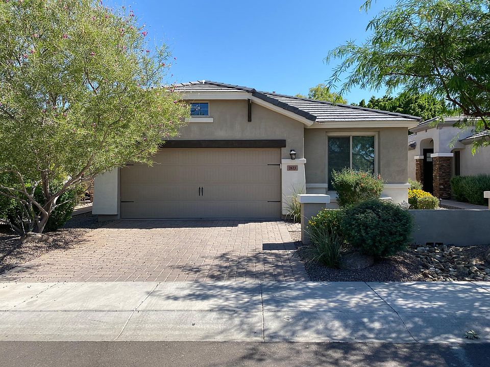 Two Car Garage with street parking