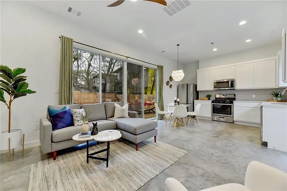 donwstairs, image from listing when we bought it.