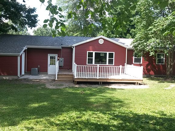 Rear of house