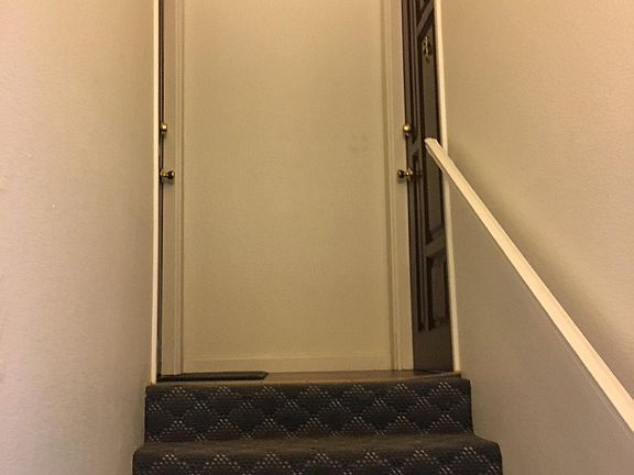 Stairs to the upper 2 units