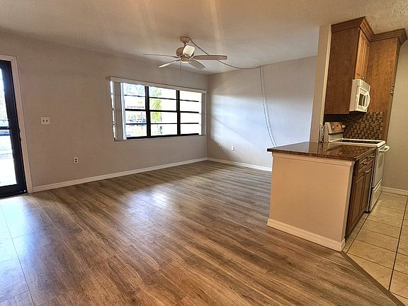 Dining room & living room
