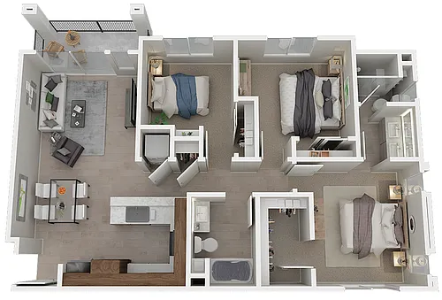 Floor plan Incline