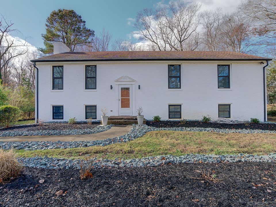 front of the the house