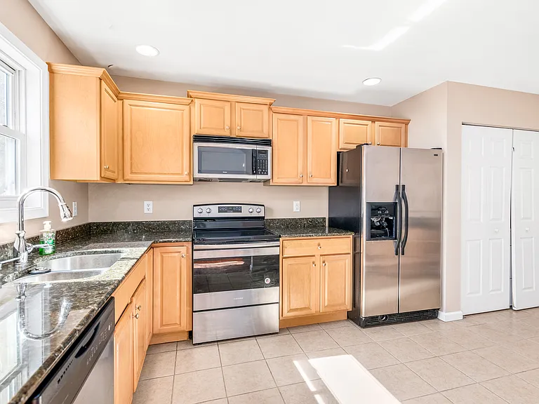 Kitchen with laundry