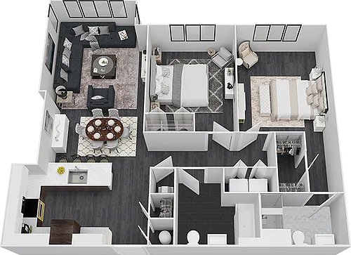 Floor plan B