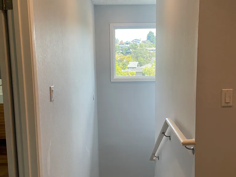 Staircase leading to the 2nd floor
