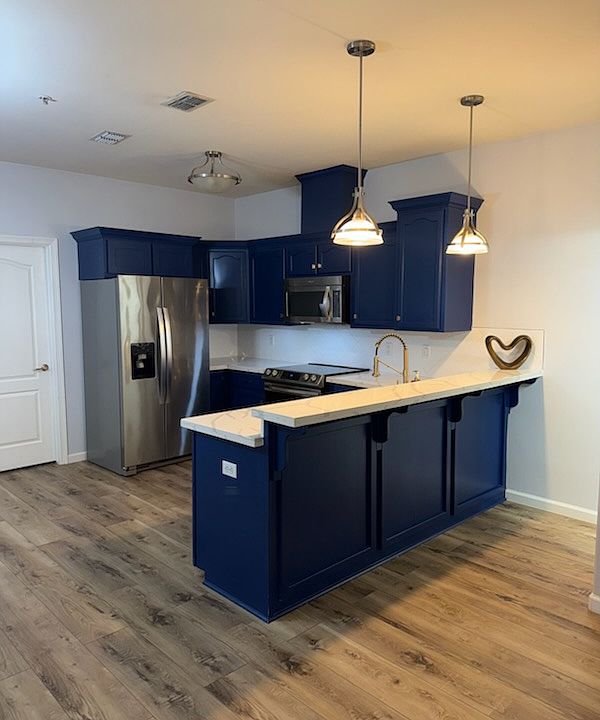 Updated Kitchen with stainless steel appliances! Includes Refrigerator, Stove, Microwave and Dishwasher!
