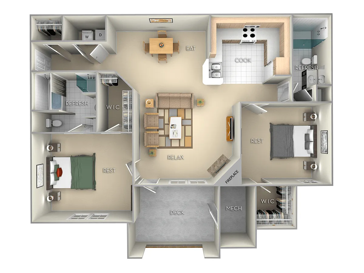 Floor plan The Marina