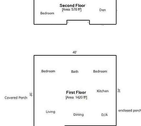 Home_model_showing_ total Area sft