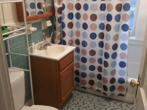1179 Boylston St 40 Studio, front facing, bathroom 2019