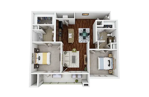 Floor plan B3