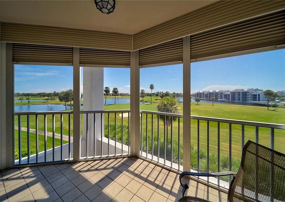 Balcony Protected By Roll Down Hurricane Shutters