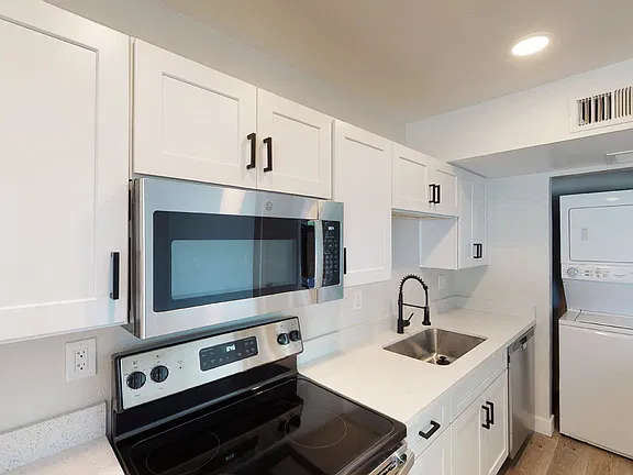 Apartment kitchen — representative home at Ocotillo Point.