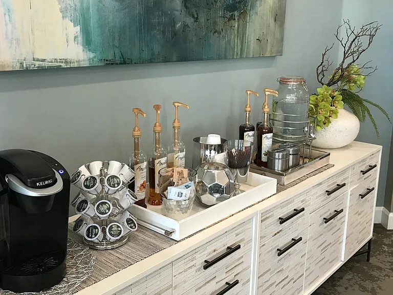 Step into our welcoming leasing office and savor a complimentary cup of coffee. Whether you're a prospective resident or a valued member of our community, you're invited to relish the warm and friendly atmosphere. Join us for a delightful coffee break!