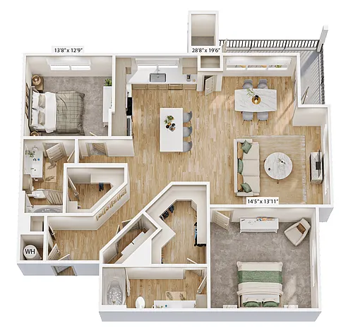 Floor plan B35